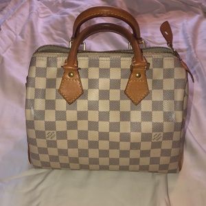 Louis Vuitton Azur Speedy size 25